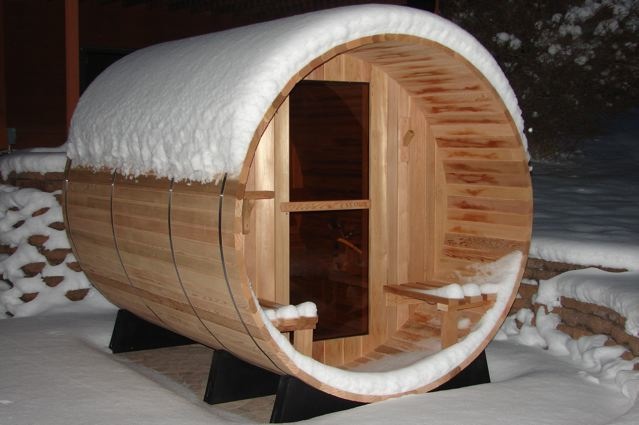 Barrel Canopy Snow 1